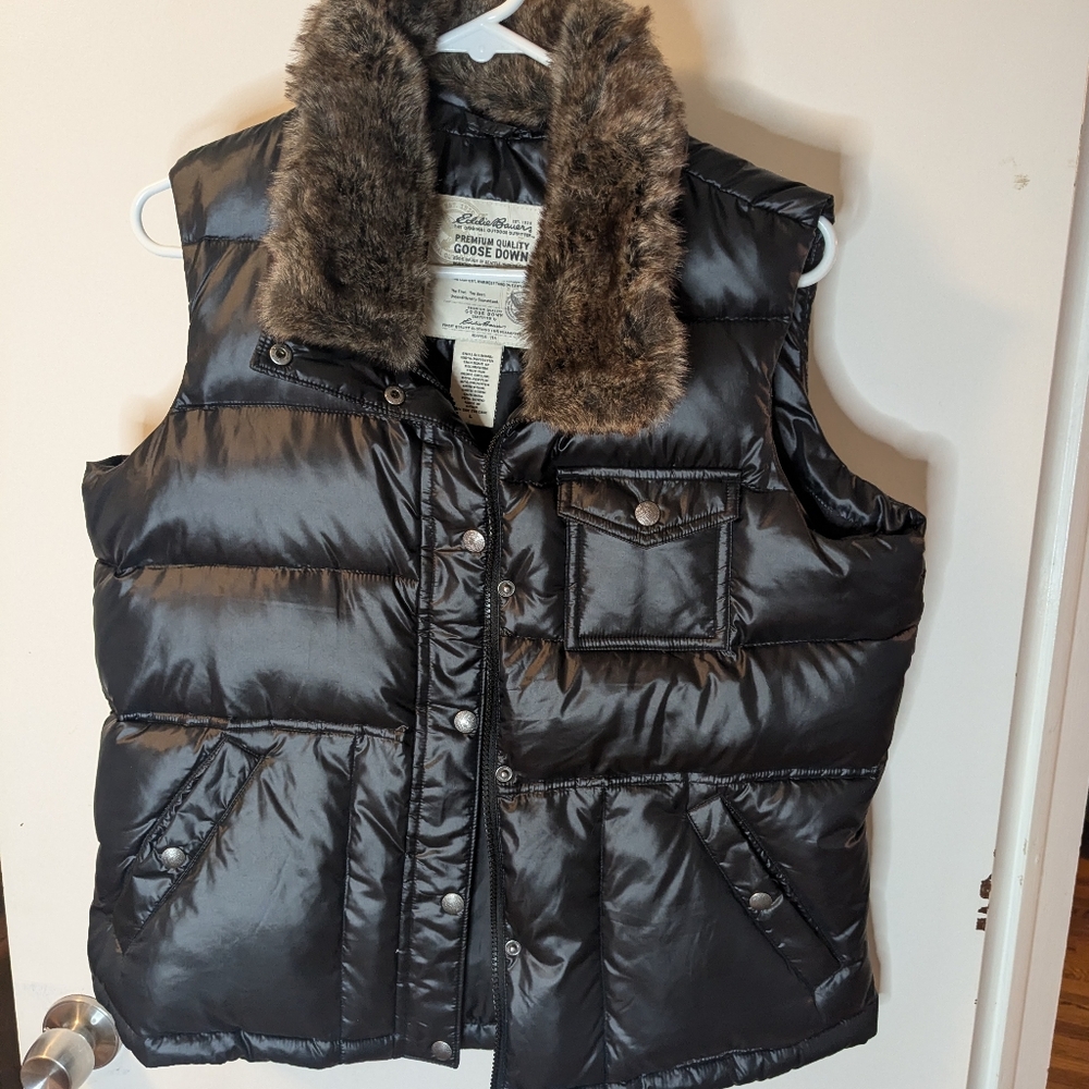 Eddie Bauer Goose down puffer Vest